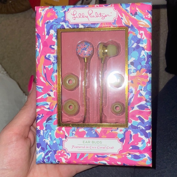 Lily Pulitzer Ear buds - Picture 1 of 2